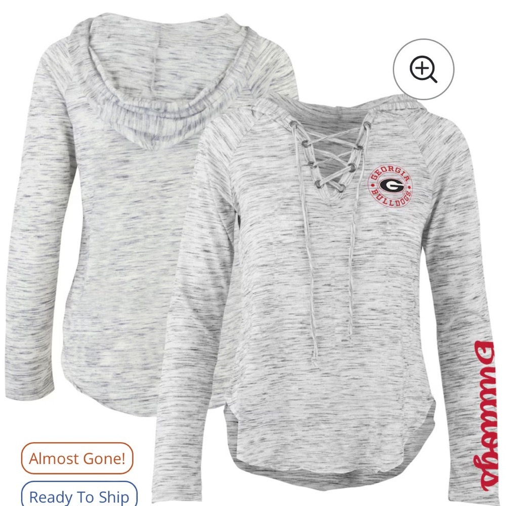 UGA top- longsleeve Gray